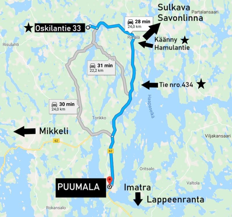 Kultaranta Villa Puumala Esterno foto